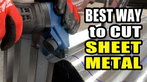 safest way to cut sheet metal|cutting sheet metal by hand.